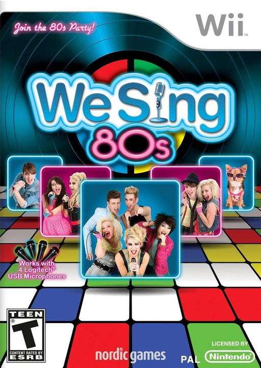 We Sing 80s box art for Wii